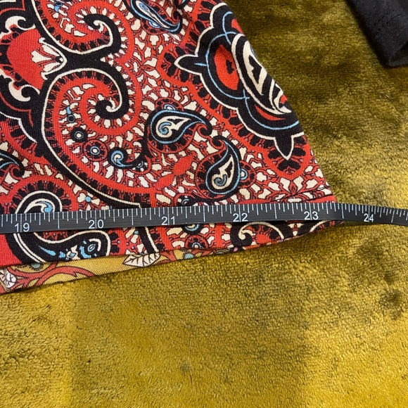 Johnny Was SZ XS Floral Paisley Moa Long Sleeve Swing Tee! - Picture 7 of 10